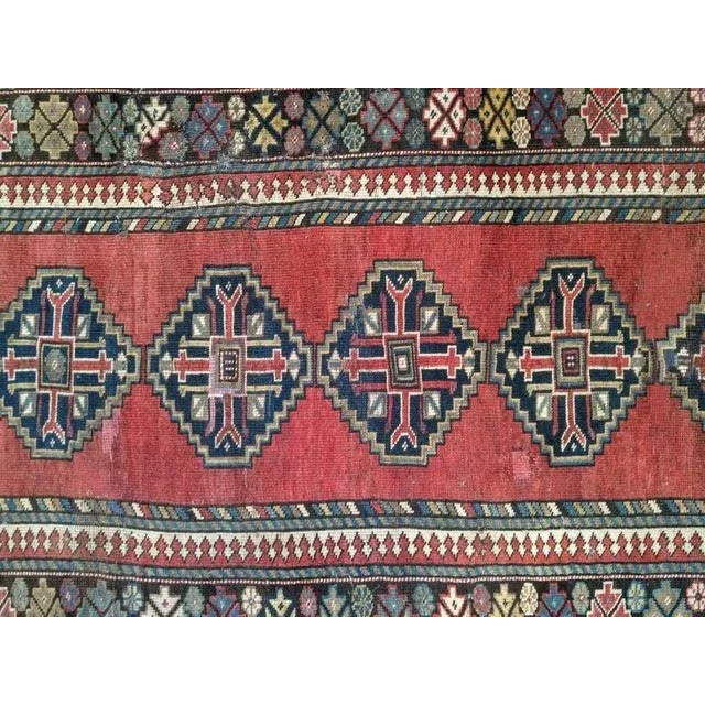 This master piece is a wool on wool pile genuine hand made very fine antique N.West Persian rug-