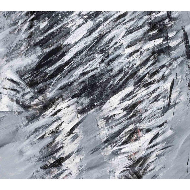 Domenick Capobianco Abstract Figure Oil on Canvas For Sale - Image 4 of 5