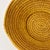 African Early 20th Century Sisal Handwoven Ochre Basket Eswatini 6inch For Sale - Image 3 of 8