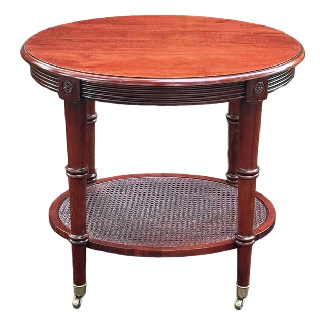 Ethan Allen British Classics Freeport End Table Finish 260 For Sale