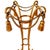 1960 Italian Florentine Gilt Metal Rope and Tassel Plant Stands - A Pair For Sale - Image 10 of 11