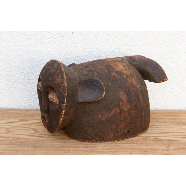 19th Century Antique Finely Carved African Mambila Mask For Sale - Image 5 of 6