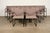A rare and exceptional set of fourteen model 1407 Modern armchairs, club chairs, or dining captain chairs By Richard...
