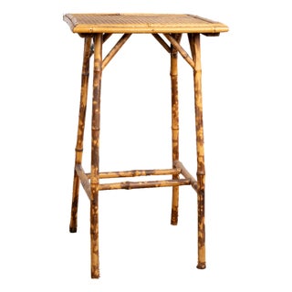 19th Century Bamboo Occasional Table For Sale