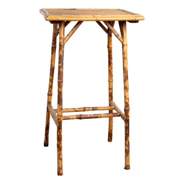 19th Century Bamboo Occasional Table For Sale