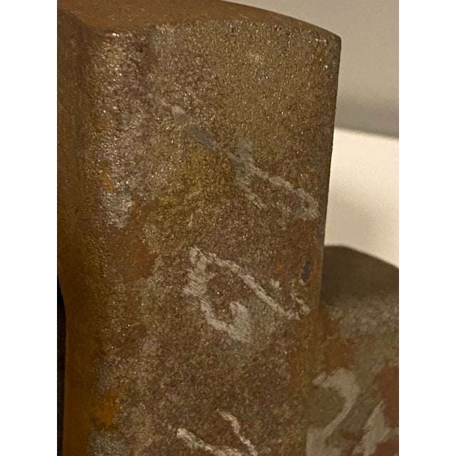 Franz Eggenschwiller (1930-2000), Postmodern Abstract Steel Sculpture, Dated For Sale In Portland, ME - Image 6 of 9