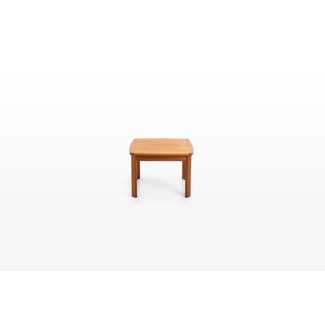 Brown Square Coffee Table from Glostrup, 1960s For Sale - Image 8 of 8