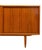 Wood Vintage Danish Mid-Century Modern Teak Sliding Door Credenza / Sideboard With Drawer For Sale - Image 7 of 13