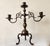 Antique Three-Armed Candlestick in Bronze, 1960s For Sale - Image 4 of 18