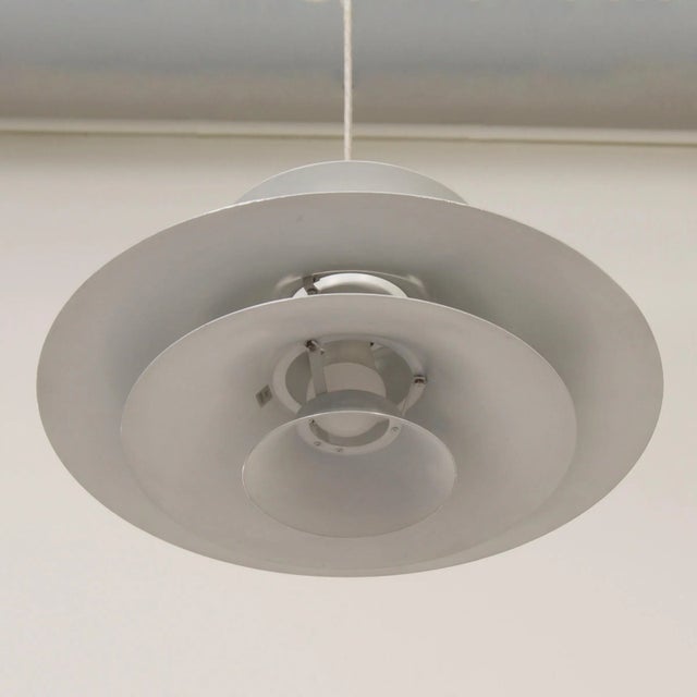 Danish Hanging Lamp Radius by Eric Balslev for Fog & Mørup, 1970s For Sale - Image 10 of 13