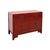 Rustic Distressed Brick Red Drawers Doors Sideboard Credenza Console Table For Sale - Image 3 of 18