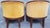 Pair of Vintage Art Deco Revival Hollywood Regency Barrel Back Lounge Chairs in Faux Tortoiseshell Finish For Sale In Los Angeles - Image 6 of 11