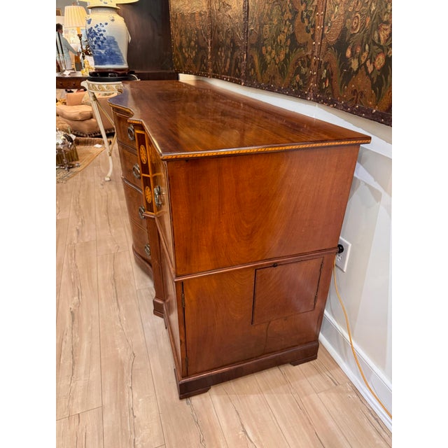 Late 18th Century English Serpentine Front Sideboard For Sale - Image 9 of 13
