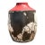 Vintage Original Raku Studio Pottery Vase For Sale