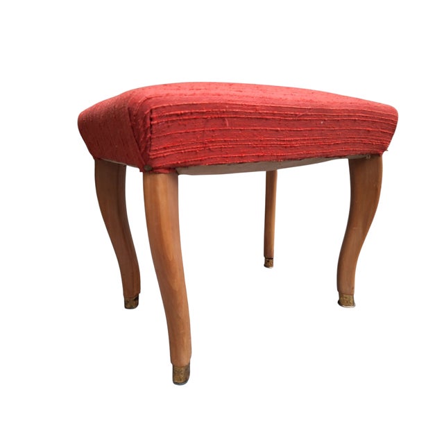 Vintage Mirrored Dressing Table with Marble Top and Stool by Mario Cereghini, 1940s, Set of 2 For Sale - Image 11 of 13