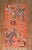 Colorful one-of-a-kind Tibetan rug from the 2nd quarter of the 20th century with a dragon motif on a bright orange field...
