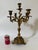 French Louis XV Style 5-Light Rococo Bronze Candelabra For Sale - Image 11 of 11