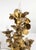 19th Century Electrified Floral Poppy Flower Bronze Candelabra Table Lamp For Sale - Image 10 of 18