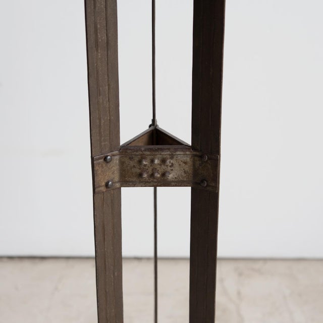 Antique Secessionist Arts and Crafts Iron Side Table by Hugo Berger for Goberg, C. 1900 For Sale - Image 13 of 17