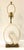 2020s Jean Lois Deniot for Baker White Sculptural Chalcedony Table Lamp For Sale - Image 5 of 5