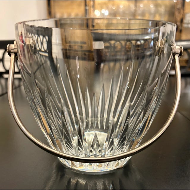 French Vintage Baccarat Massena Ice Bucket For Sale - Image 3 of 6
