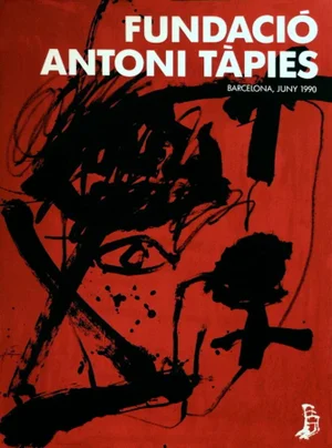 1990 Antoni Tapiès Fundacio Antoni Tapiès Lithograph Poster