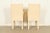 Mario Bellini Style Italian Modern Cream Leather Wrapped High Back Dining Chairs, Set of Six For Sale - Image 13 of 14