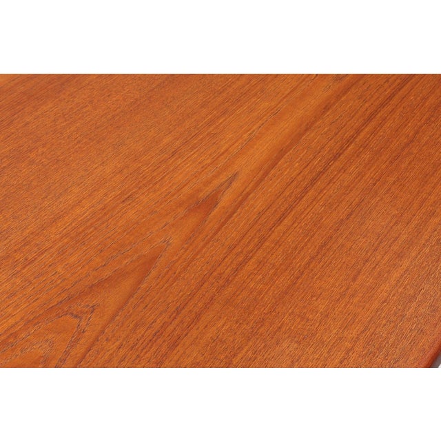 Brown Mid 20th Century Fm 60 Executive Desk in Teak Attributed to Kai Kristiansen For Sale - Image 8 of 8