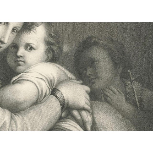 After Raphael, Madonna and Child, 1850, Print For Sale - Image 5 of 10