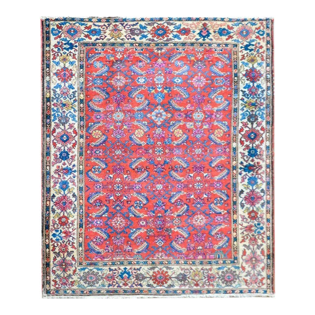 Early 20th Century Persian Malayer Rug For Sale