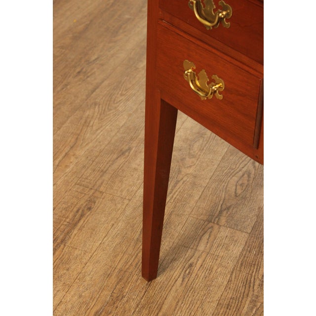 1970s Chippendale Style Cherry Writing Desk For Sale - Image 9 of 12