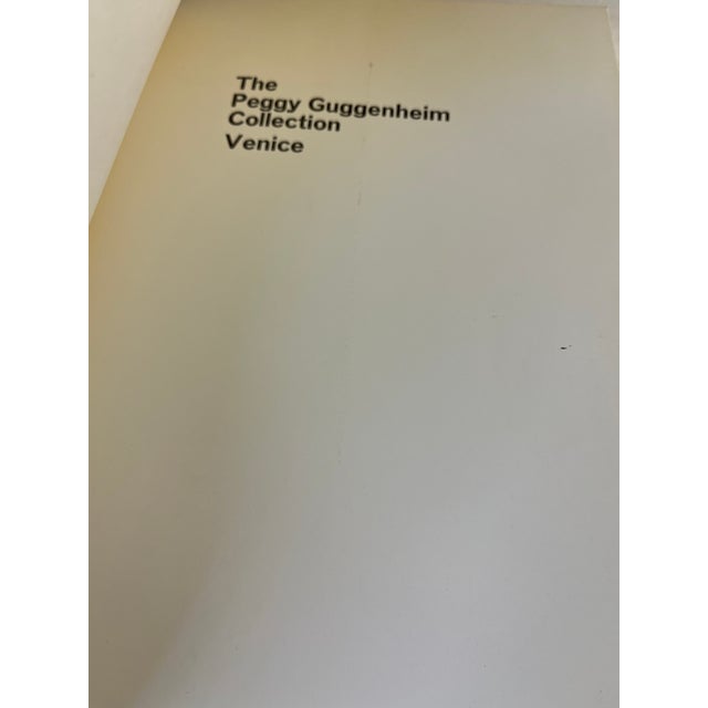 A beautiful, scarce publication in color and black + white, The Peggy Guggenheim Collection, 1979, published in Turin,...