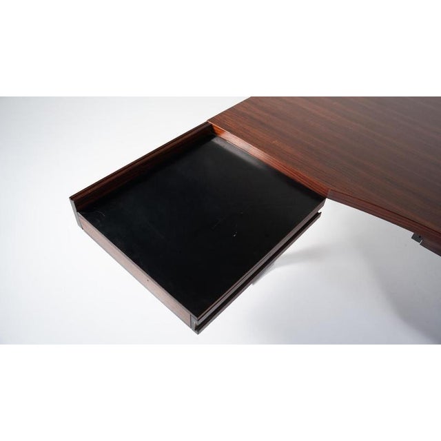 Mid-Century Modern Desk attributed to Ico Parisi for Mim Roma, Italy, 1950s For Sale - Image 8 of 17
