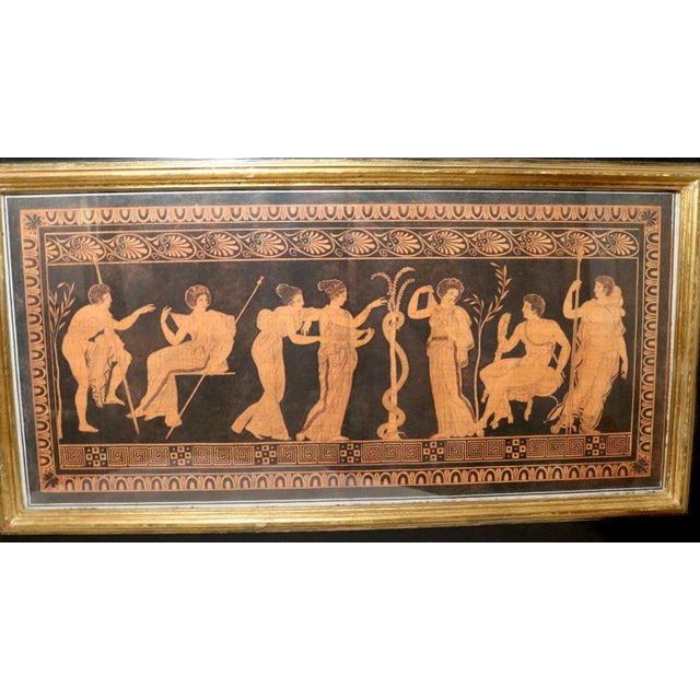 Rare Antique Sir William Hamilton's Collection of Etruscan Aquatint Engraving For Sale - Image 9 of 12