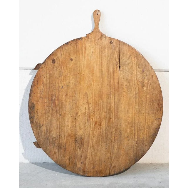 Mid 19th Century Backboard with Sealed Initials, 1850s For Sale - Image 5 of 5