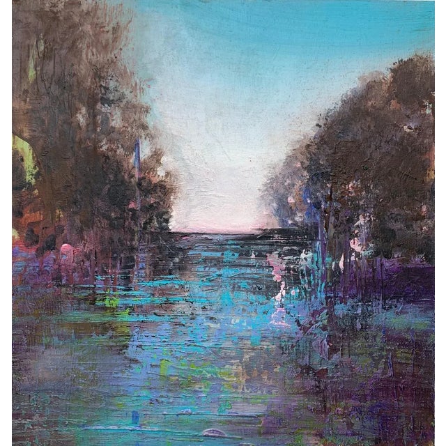 Barbara Hubert, Landscape II, 2024, Oil on Board For Sale - Image 6 of 6