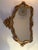 Glass Baroque Wooden Framed Mirror from Unbekannt, 1950s For Sale - Image 7 of 12
