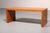 Mid-Century Italian Beechwood Bench, 1960s For Sale - Image 3 of 12