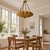 Not Yet Made - Made To Order Handmade Pure Brass Scalloped Pendant Light Fixture For Sale - Image 5 of 12
