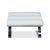 Set of Sinus Lounge Chair and Ottoman in White Leather and Chrome from Cor For Sale - Image 16 of 18