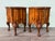 Vintage Walnut Bedside Tables with Marble Top, 1930s, Set of 2 For Sale - Image 11 of 18