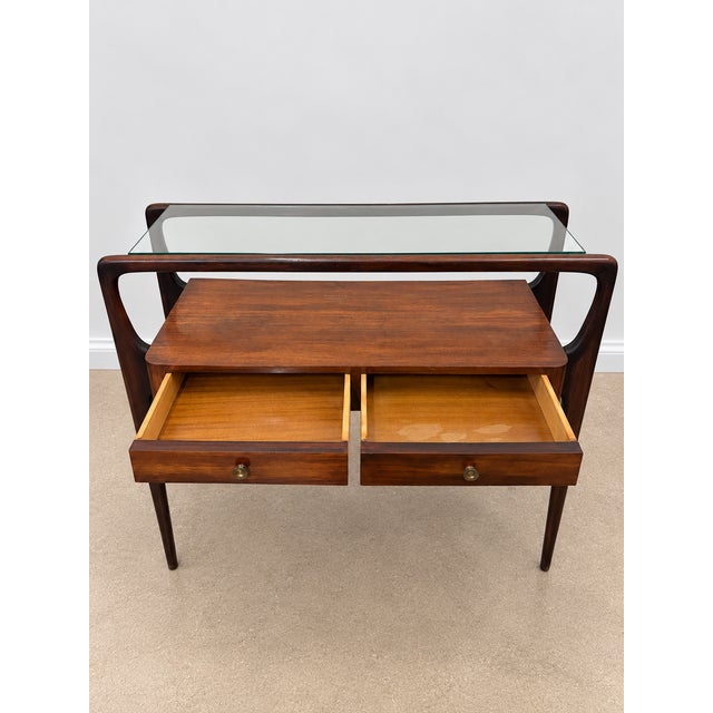 1950s Console Table attributed to Gio Ponti for Vittorio Dassi, 1950s For Sale - Image 5 of 9
