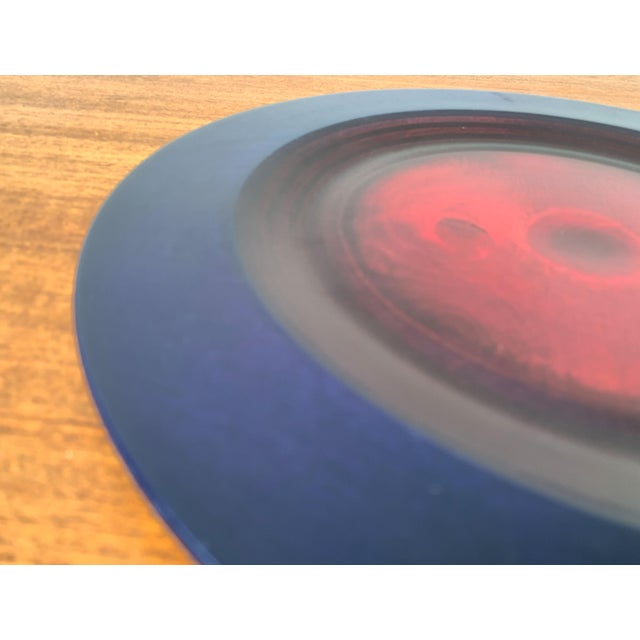 Wood Vintage Finish Birch Deco Plate from Tailio Design, Finland, 1970s For Sale - Image 7 of 14