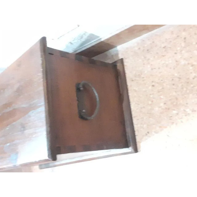 Antique Chest in Walnut For Sale - Image 11 of 13