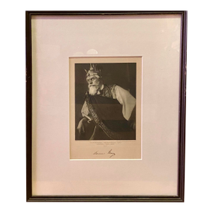 1930 Passionsspiele Oberammergau, Bavaria, Pre-War Germany Mayr as King Herod / Herodes Signed