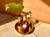 Metal Scandinavian Modern Candleholders with Vase & Tray in Brass from Ekte Norsk Odel, Norway, 1960s, Set of 4 For Sale - Image 7 of 15