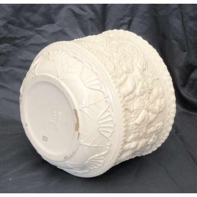 Ceramic Large Ceramic Flower Pot from Eichwald, 1890s For Sale - Image 7 of 9