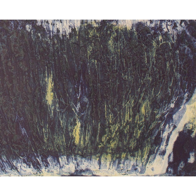 Black “Conflict” Abstract Aquatint Print Signed by Joan Farrar For Sale - Image 8 of 9