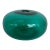 Vintage Art Glass Green Bowl For Sale
