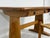 Vintage Oak Writing Desk with Trestle Base, 1940s For Sale - Image 12 of 16